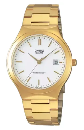 CASIO RELOJ MTP-1170N-7A DORADO/BLANCO