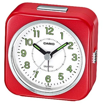 [TQ143S4D] CASIO DESPERTADOR TQ-143S-4D ROJO
