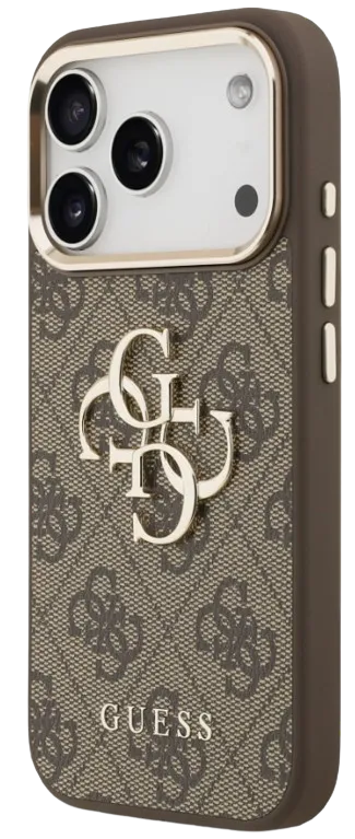 GUESS CARCASA 4G IPHONE 17 PRO MAX MARRON