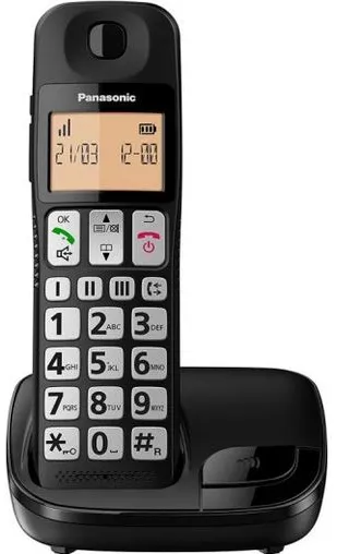 PANASONIC TELÉFONO INALÁMBRICO KXTG310N TECLAS GRANDES NEGRO
