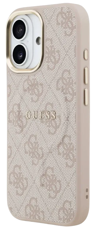 [GUHMP17SP4MSEGCP] GUESS CARCASA MAGSAFE RING 4G IPHONE 17 ROSA