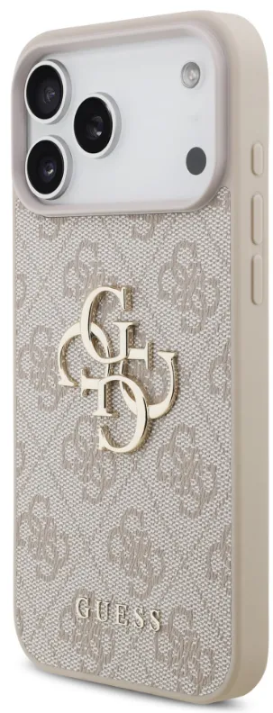 [GUHCP17L4GMGPI] GUESS CARCASA 4G LOGO IPHONE 17 PRO ROSA