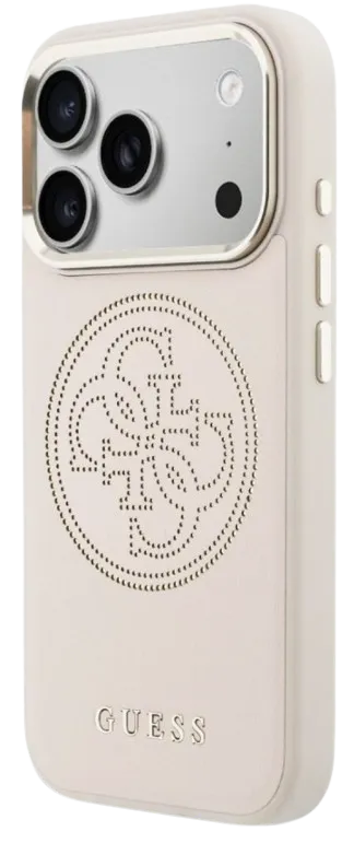 GUESS CARCASA MAGSAFE 4G PERFORATED IPHONE 17 PRO MAX ROSA