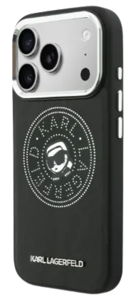 KARL LAGERFELD CARCASA MAGSAFE KARL SKETCH IPHONE 17 PRO MAX NEGRO