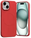 GOOSPERY CARCASA SILICONA MAGSAFE IPHONE 15 ROJO