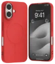 GOOSPERY CARCASA SILICONA MAGSAFE IPHONE 16  ROJO