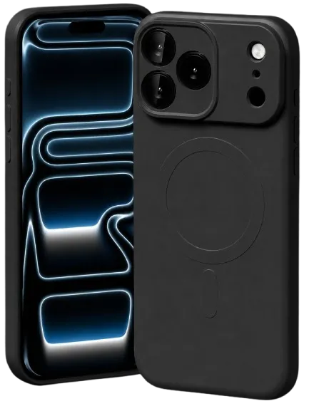 [GSSMIP1817PB] GOOSPERY CARCASA SILICONA MAGSAFE IPHONE 18 PRO / 17 PRO NEGRO