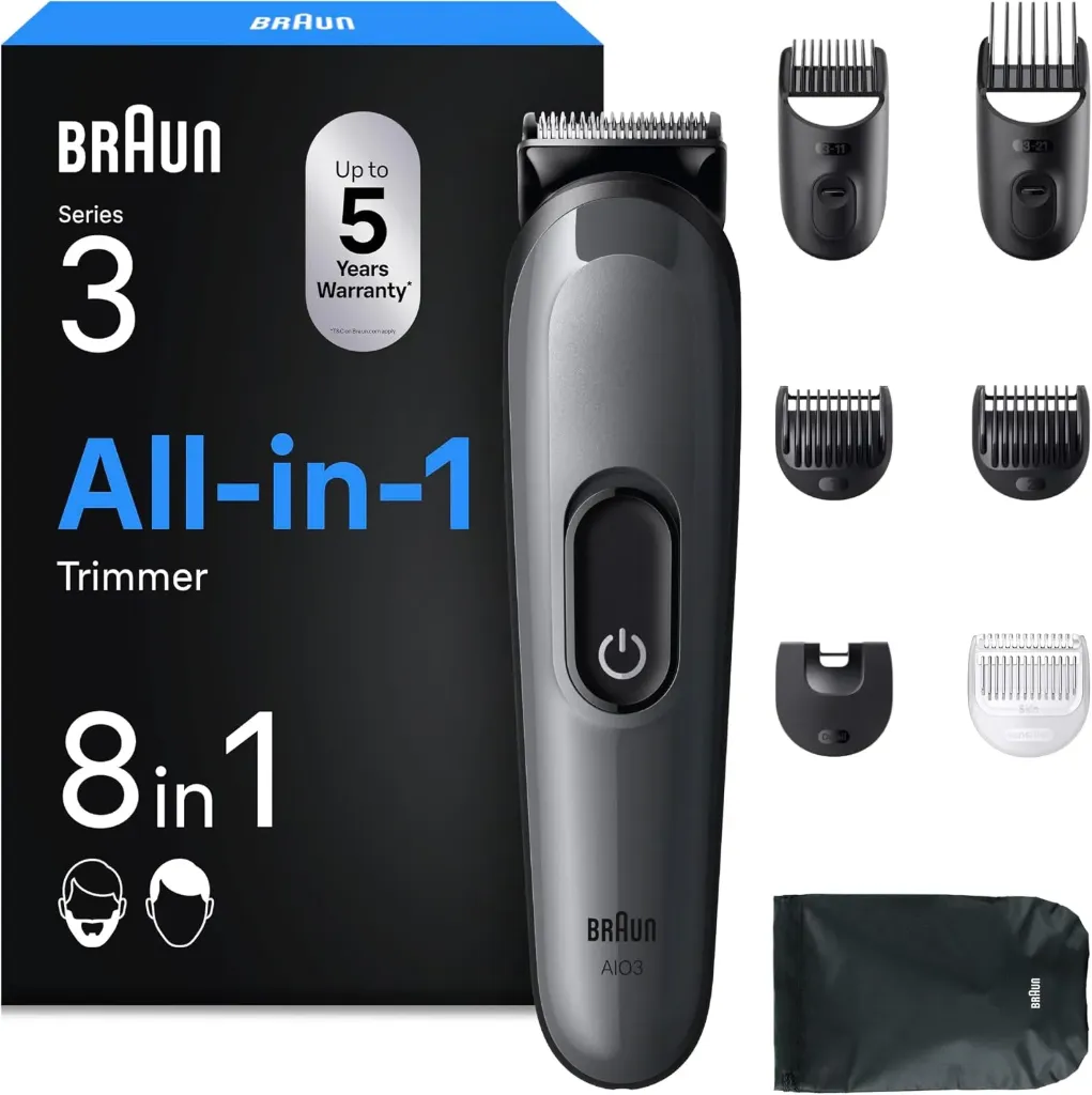 BRAUN MULTIGROOM AIO3540 8 EN 1