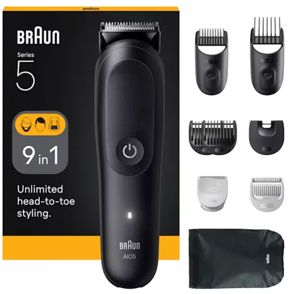 BRAUN MULTIGROOM AIO5540 9 EN 1