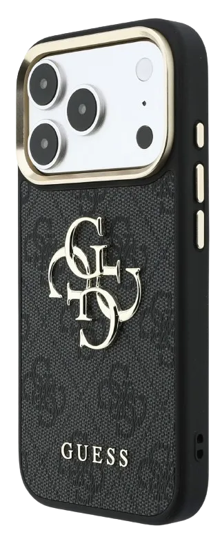 GUESS CARCASA 4G IPHONE 18 PRO MAX/17 PRO MAX GRIS