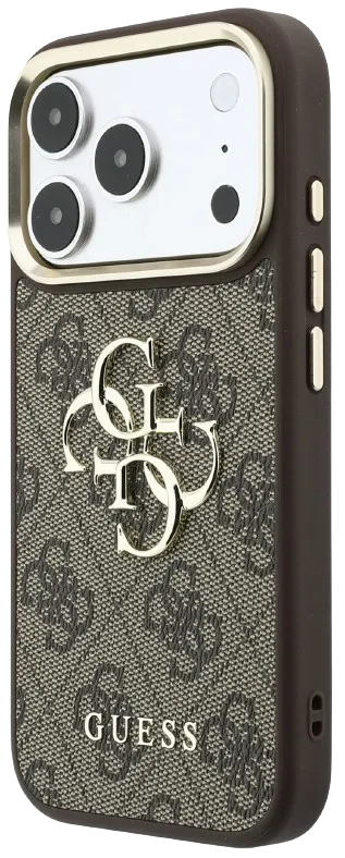 GUESS CARCASA 4G IPHONE 18 PRO MAX/17 PRO MAX MARRON