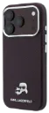 KARL LAGERFELD CARCASA MAGSAFE K&C PIN IPHONE 18 PRO MAX/17 PRO MAX BURDEOS