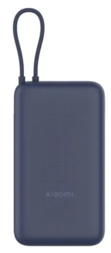 [BHR8975GL] XIAOMI BATERIA AUXILIAR 20000mAh/33W/ CABLE INTEGRADO AZUL