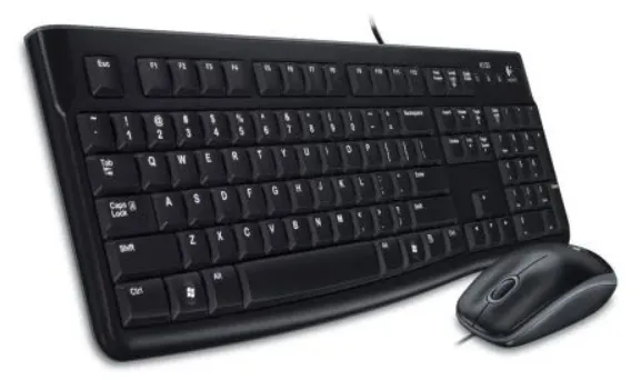 [MK120] LOGITECH PACK TECLADO/RATÓN CON CABLE MK120