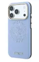 GUESS CARCASA MAGSAFE 4G PERFORATED IPHONE 18 PRO/17 PRO AZUL GLACIAL