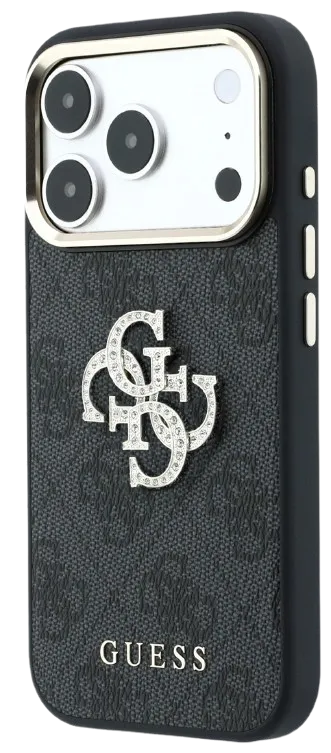 [GUHCP18X6P4DSMLK] GUESS CARCASA 4G STRASS DIAMOND LOGO IPHONE 18 PRO MAX/17 PRO MAX GRIS