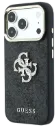 GUESS CARCASA 4G STRASS DIAMOND LOGO IPHONE 18 PRO MAX/17 PRO MAX GRIS