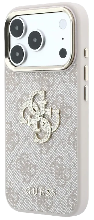[GUHCP18X6P4DSMLP] GUESS CARCASA 4G STRASS DIAMOND LOGO IPHONE 18 PRO MAX/17 PRO MAX ROSA
