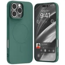 GOOSPERY CARCASA SILICONA MAGSAFE IPHONE 16 PRO MAX VERDE