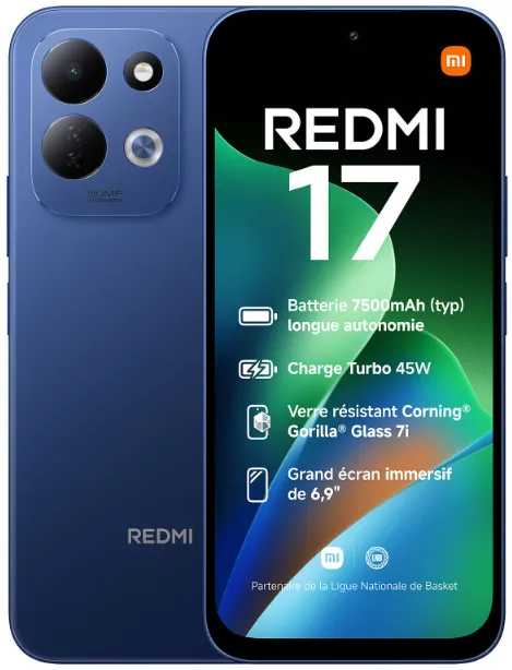 SMARTPHONE XIAOMI REDMI 17 4GB/ 128GB/ 6.9"/AZUL