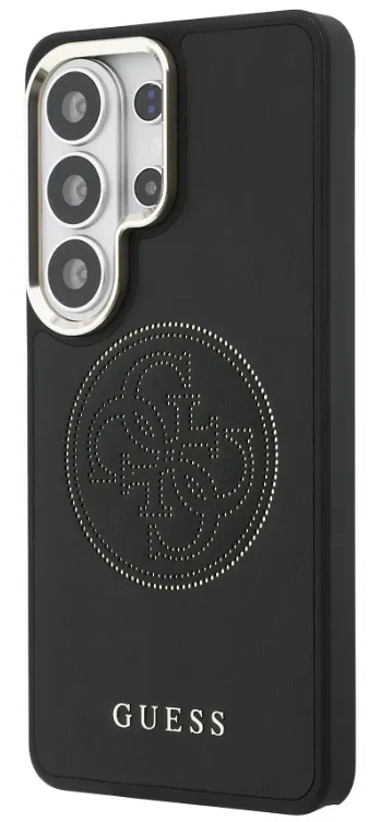 [GUHMS26L5PG4SRGK] GUESS CARCASA MAGSAFE 4G PERFORATED SAMSUNG S26 ULTRA NEGRO