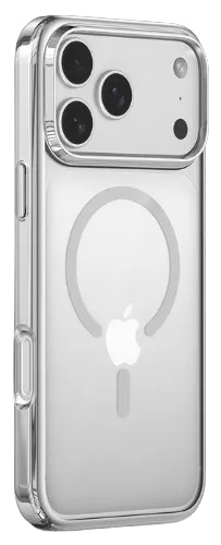 DEVIA CARCASA GLIMMER MAGNETIC IPHONE 18 PRO MAX/17 PRO MAX PLATA