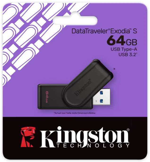 [DTXS/64GB] KINGSTON PENDRIVE 64GB DATA TRAVELER USB 3.2