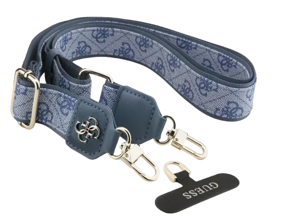 [GUUCNP4AGMB] GUESS COLGANTE UNIVERSAL 4G STRASS AZUL