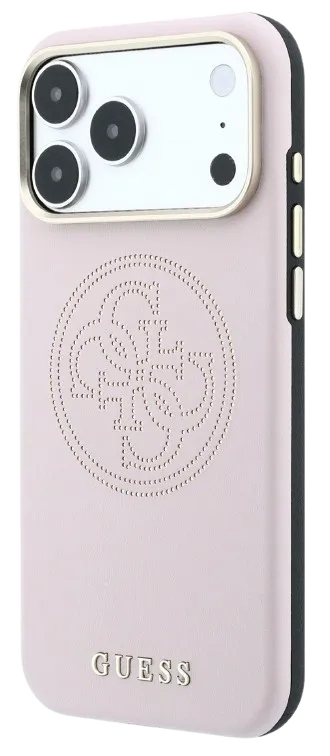 [GUHMP18L6PS4SRGP] GUESS CARCASA MAGSAFE 4G PERFORATED IPHONE 18 PRO ROSA