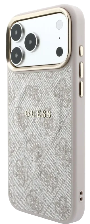 [GUHMP18XP4MSEGCP] GUESS CARCASA MAGSAFE RING IPHONE 18 PRO MAX/17 PRO MAX ROSA
