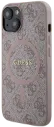 GUESS CARCASA 4G COLORED RING IPHONE 14 ROSA