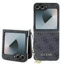 GUESS CARCASA 4G CHARM SAMSUNG FLIP 6 GRIS