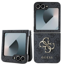 GUESS CARCASA 4G METAL LOGO SAMSUNG FLIP 6 GRIS
