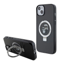 KARL LAGERFELD CARCASA MAGSAFE RINGSTAND KC IPHONE 16 PLUS NEGRO