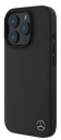 MERCEDES BENZ CARCASA MAGSAFE WOOD IPHONE 16 PRO NEGRO