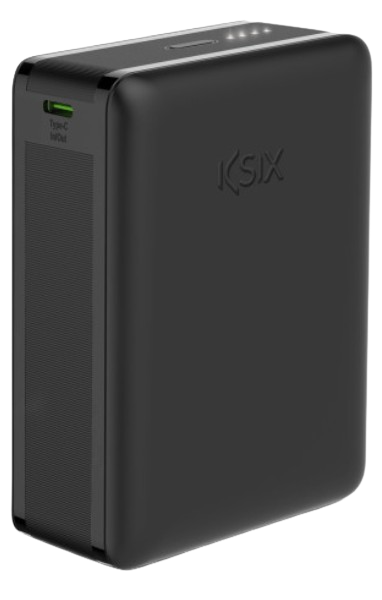 KSIX BATERIA AUXILIAR 20000mAh PD + CABLE USBc