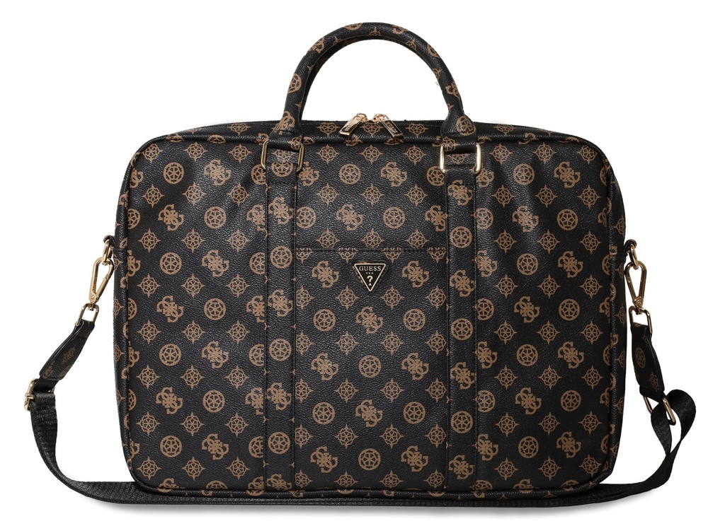 GUESS MALETIN PEONY ZIPPER PORTATILES 13"- 16" NEGRO