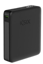 KSIX BATERIA AUXILIAR 5000mAh PD + CABLE USBc NEGRO
