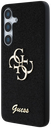 GUESS CARCASA 4G GLITTER SAMSUNG GALAXY S25 NEGRO