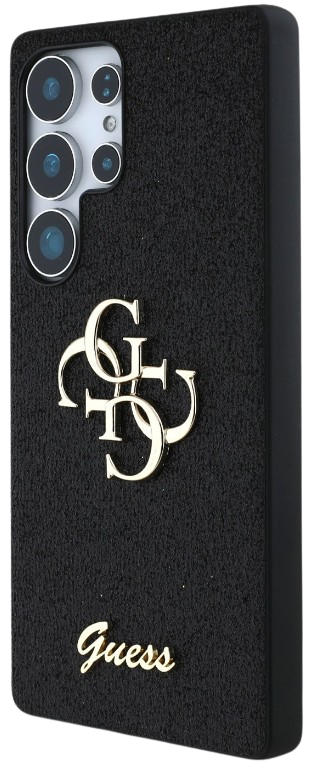 GUESS CARCASA 4G GLITTER SAMSUNG GALAXY S25 ULTRA NEGRO