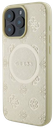 GUESS CARCASA MAGSAFE PEONY IPHONE 16 PRO MAX DORADO