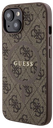 GUESS CARCASA MAGSAFE RING CLASSIC LOGO IPHONE 15 PLUS MARRON