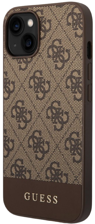 GUESS CARCASA 4G STRIPE IPHONE 14 MARRON