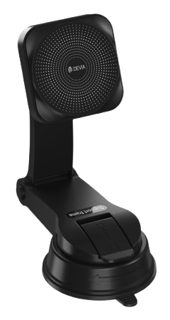 DEVIA SOPORTE DE COCHE 360 MAGNETICO Y CARGADOR 15W