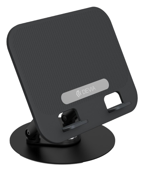 DEVIA SOPORTE 360 SOBREMESA PORTATIL/TABLET/MOVIL NEGRO