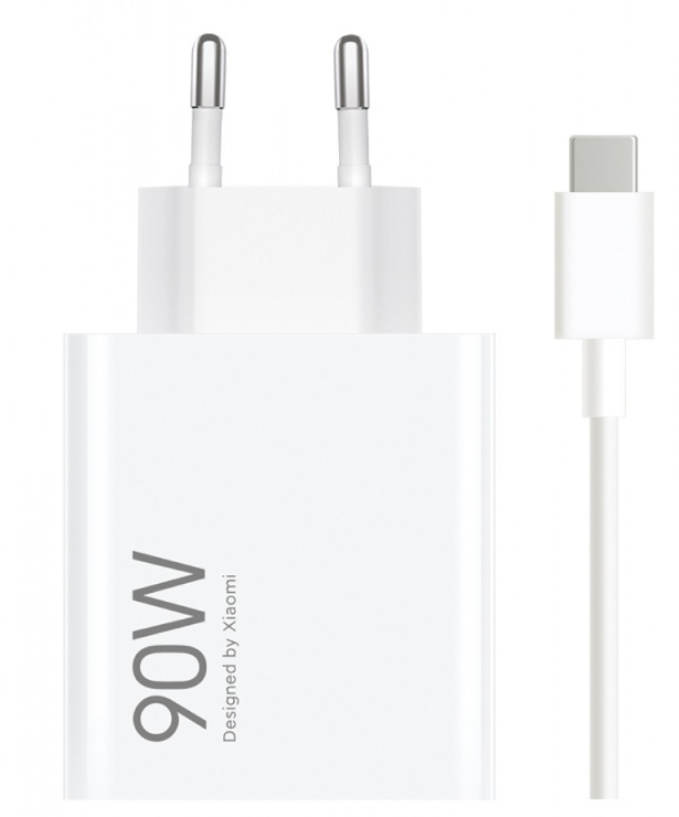 XIAOMI CARGADOR HYPERCHARGE COMBO 90W TYPE-A + CABLE USB C