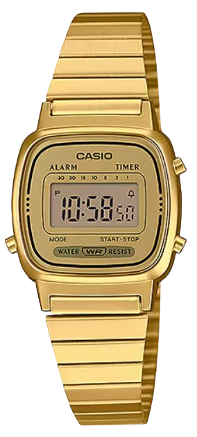 CASIO RELOJ LA670WGA-9DF DORADO