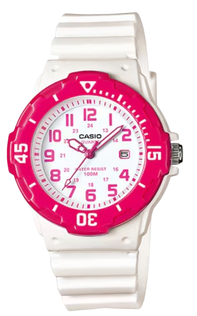 CASIO RELOJ LRW-200H-4B BLANCO/ROSA