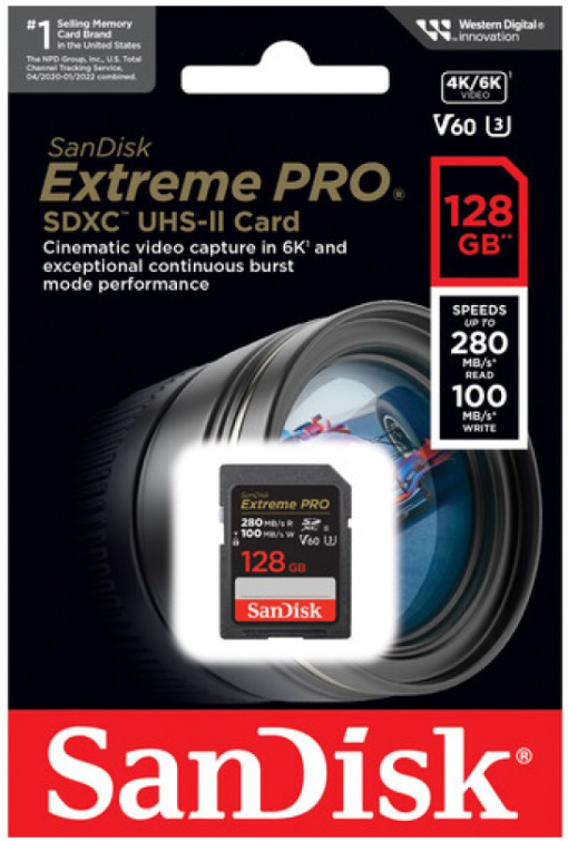 SANDISK EXTREME PRO SDXC 128GB