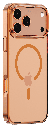 DEVIA CARCASA GLIMMER MAGNETIC IPHONE 17 PRO MAX NARANJA